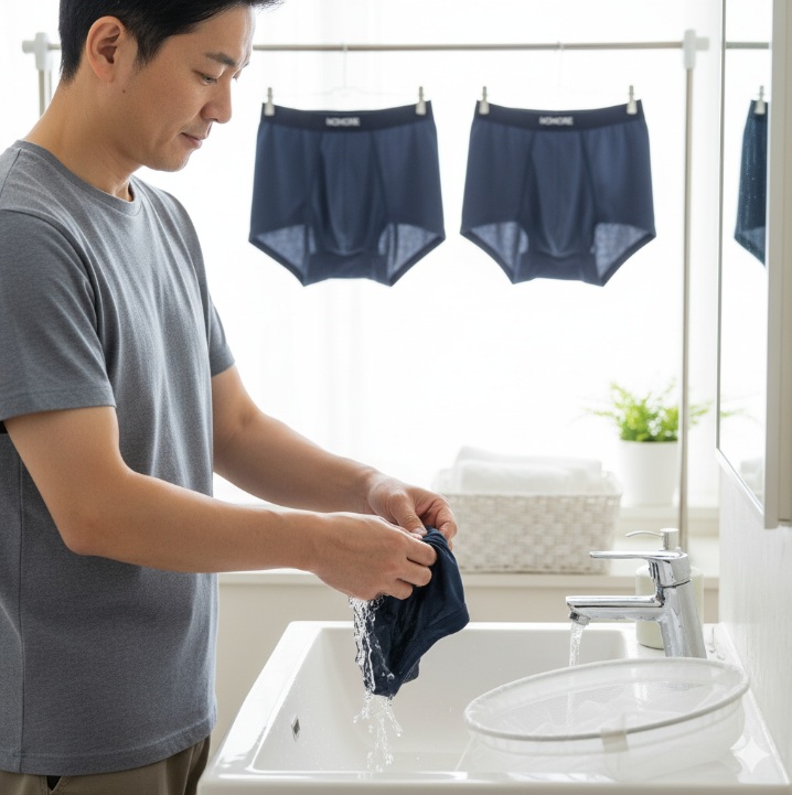 NOMOREパンツの基本的な洗濯方法と注意点は？